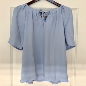 Ann Taylor tie neck top